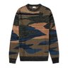 SOLD❗️DRIES VAN NOTEN Nepal Camo Cashmere Wool Sweater L-XL