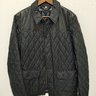 Burberry Highgrove quilted coat with lamb leather