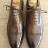 NIB Gaziano & Girling vintage oak Cambridge - UK12E - US12.5D