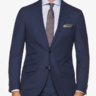 NWT Suitsupply Sienna Blue 100% Wool, Size 44, RRP €400,-