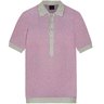 SOLD❗️GRP Birdseye-Knit Short Sleeve Polo Shirt 4/M