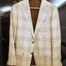Suitsupply Light Brown Check Linen/wool suit 38/48