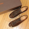 【No longer for sale】Buttero Brown Suede Leather US 7 Tanino Sneakers Made in Italy