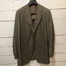 SOLD: Kiton linen patch pocket suit 42 L -Unworn