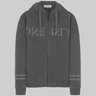 Ended | Stone Island Old-Dye Cotton Fleece Zip-Up Hoodie Logo-Embroidered S-M