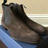 SOLD - George Cleverley x Kingsman Brown Suede Chelsea Boots 11US Made in England