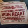 IH-888S-142od Iron Heart 14oz Overdyed Indigo Medium/High Rise Tapered Cut -Size 32