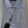 NWT SZ 15R RLBL Dress Shirt ***MED BLUE, French Cuffs, End-On-End***