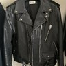 Saint Laurent FW13 Hedi Slimane L17 leather jacket calfskin Size 54