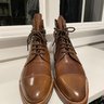 Enzo Bonafe Balway Boots - Bourbon Shell Cordovan / Bourbon Hatch Grain - UK8.5E