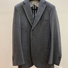 Freemans Sporting Club custom 3 piece medium grey flannel suit