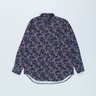 Engineered Garments Tab Collar Shirt - Purple Floral Flannel Size Large, BNWT
