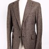 Orazio Luciano Brown Check Jacket - Wool/Cashmere - 50