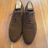 Peal & Co Suede 1/4 Brouge