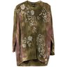 Avant Toi Floral-Embroidered Camouflage Cashmere Sweater M/L
