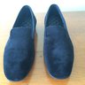 Brooks Brothers (Peal & Co.) Black Velvet Prince Albert Slippers Loafers - 9 US