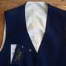 BNWT PRL/Corneliani Italy Navy Wool Waistcoat/Vest 38
