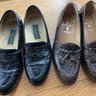 Size 8 black Crocodile loafers- 299 shipped