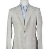 Sartoria Formosa Grey Prince-of-Wales Solbiati linen sport coat, 270g