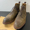 SOLD UK10.5 Meermin Waxy Shell Cordovan Boots in Caper Green