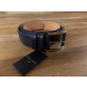 CESARE ATTOLINI blue leather belt - Size 100 / 40 (can be shortened) - NWT