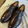 Allen Edmonds - Leeds Dress Plain-toe Blucher (Shell Cordovan) 9.5 eee