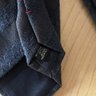 Ledbury Tonal Blue Cotton / Viscose Stripe Necktie