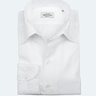 Berg&Berg Fredrik White One-Piece Collar Shirt Size 15 SOLD
