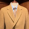 VINTAGE AMERICAN 1950s POLO ULSTER OVERCOAT IN 100% VICUÑA SIZE 40 US 50 EU MINT