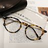 SOLD - New Yamada Mitsukazu by True Vintage Revival Japanese Artisan-made Panto Eyeglasses (TT/AG)