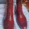 SOLD CARMINA For Epaulet - Greeley Boot in Rubi Shell Cordovan - Forest Last - US 10.5 MINT