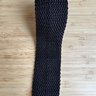 Sid Mashburn Black Knit Tie