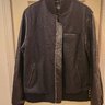 OUTCLASS CHARCOAL BOMBER JACKET - L
