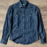 SOLD Gitman Bros Vintage Dark Denim Work Shirt NWT Medium SOLD