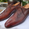 SOLD Vintage Masterpiece BERLUTI Pebble Grain Wholecut Dress Shoes-Gently Worn US 11