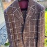 Spier & Mackay Brown Windowpane Neo Cut Sportcoat - Custom 38S Slim