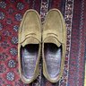 *sold* Carmina x Epaulet Snuff Suede Penny Loafer