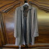 Prada EU48 Wool and Cashmere Belted Rain Overcoat