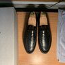 Black Grain Penny Loafer (sold)