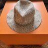 Sublime Rollable Paper Hat, Natural, Size 2 (~58-59 cm)