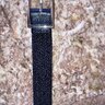 BRAND NEW CONDITION ORCIANI BRAIDED NAVY BELT 95CM