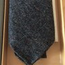 Tie Your Tie Blue Donegal Wool Tie NWT