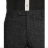 NWT ZANELLA Parker Textured Virgin Wool Pants Made In Italy S36 Charcoal