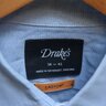 [SOLD] Drake's Easyday light blue poplin button-down shirt (16/41)