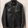 The Real McCoy's Buco J-100, Horsehide, Teacore Black, Size 44 (fits small)