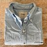 Drakes of London Light Wash "Denim" cotton Button Down Shirt, Size 15/38, VGC