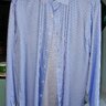 Bugatchi Blue Cotton Shirt SizeL Long Sleeve Worn Once