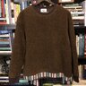 SOLD - Kuon Grizzly Sweater with sakiori trim