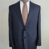 MORE BIG PRICE DROP! - NWT D'AVENZA SOLID NAVY WOOL SUIT 40/50C