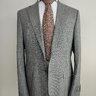 SOLD! NWT BELVEST SOLID GRAY SHARKSKIN WOOL SUIT 40/50R
